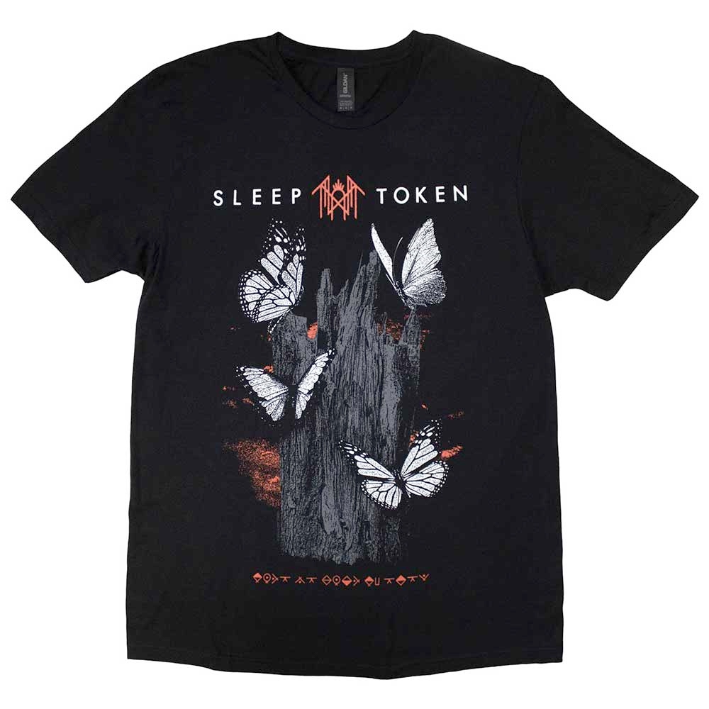 Sleep Token - Butterflies Mens Tshirt - S - Black